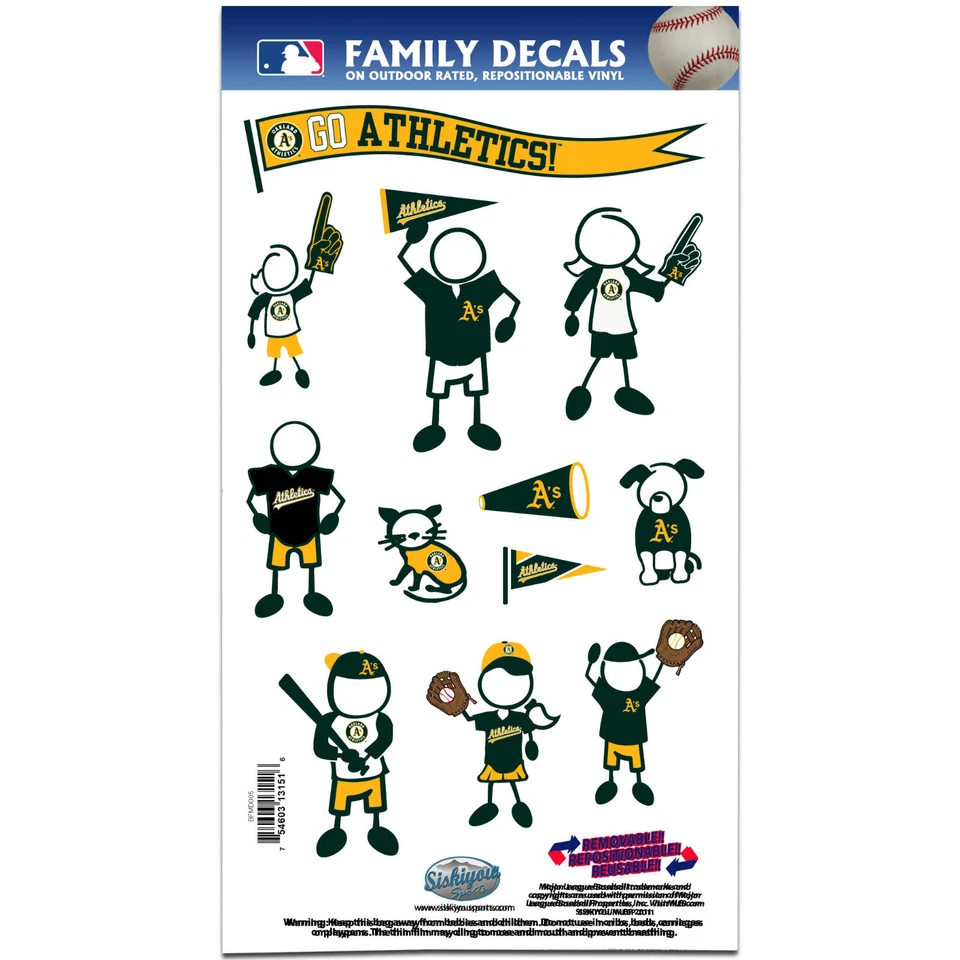 MLB Family Decal Set (Medium) - Image 1 of 1