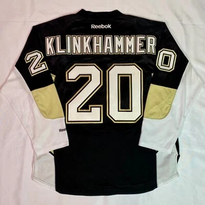 2015 ROB KLINKHAMMER #20 Home Hockey Jersey size XXL Pittsburgh Penguins NHL - Picture 1 of 12