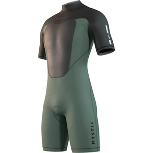 Mystic BRAND 3/2mm Back-Zip Shorty Neoprenanzug - Dark Olive 250035 - Bild 1 von 4