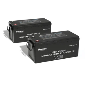 2x Renogy 12V/24V/48V 200Ah Core Lithium Iron Phosphate Batteries 2 Value Pack - Picture 1 of 1