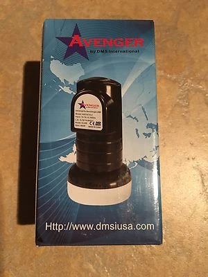 Avenger KSC321S-2 0,2 дБ HD одинарный выход универсальный линейный Ku спутниковый LNBF - Изображение 1 из 4