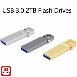 USB Flash Drive 2TB USB 3.0 Waterproof Drive Memory USB Stick Pen Drive - Picture 1 of 9