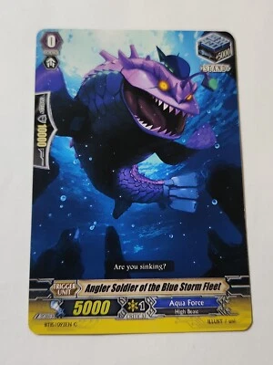 Cardfight!! Vanguard Angler Soldier of the Blue Storm Fleet BT15/093EN C CFV NM  - Image 1 of 2