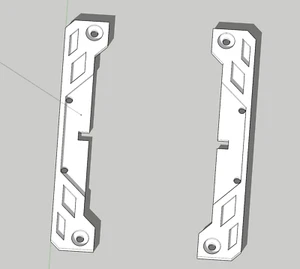 [AM4] Coolermaster AIO Bracket,  Strong PETG, Random Color [Tested with ML240P] - Afbeelding 1 van 2