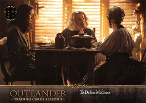 Outlander Season 3 GOLD FRASER CREST VARIANT Base Card #59 / TO DEFINE MADNESS