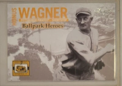 2003 Fleer Flair Ballpark Heroes #3BH Honus Wagner Pittsburgh Pirates Béisbol  Foto 1 de 2