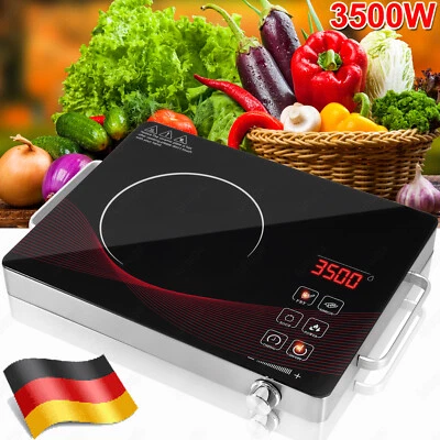 Infrared Single Burner Ceramic Hot Plate Hob 3500W Handles Electric - Image 1 of 4