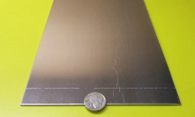 Hoja de aluminio 1100 ablandada (O) 0,050" de espesor x 6,0" de ancho x 6,0" de largo, 3 unidades Foto 1 de 4