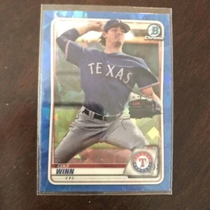 2020 Bowman Chrome Sapphire Edition - #BCP-107 Cole Winn (RC) - Picture 1 of 2