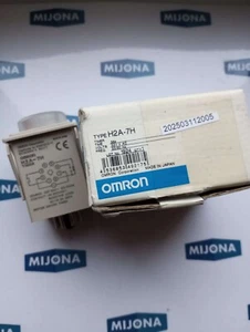 OMRON H2A 7H TEMPORIZADOR 220 VAC 50 60 HZ 2A 250VAC AC 13 2A 250V H2A-7H Nuevo stock antiguo - Imagen 1 de 8