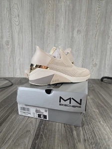 Skechers A Wedge Crecent Hands Free Slip-ins Sneaker Taupe Mark Nason SZ 6 - Picture 1 of 11