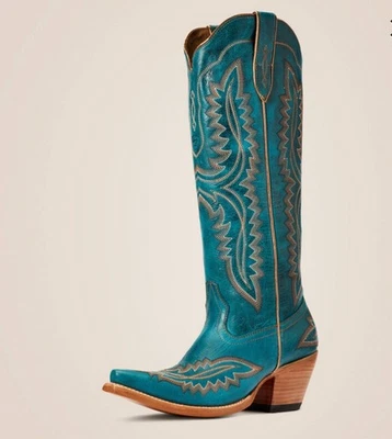 ARIAT WOMEN'S 7 B TURQUOISE CASANOVA X TOE WESTERN BOOT - Image 1 of 4