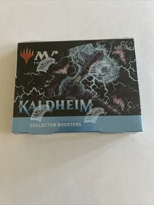 Magic The Gathering Kaldheim Booster Box Inglese Sigillato da Collezione 2021! - Foto 1 di 3
