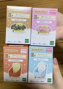 Sylvanian Families Sparkling Lottery E Prize Set Donut Popcorn Fries NIB Japan - Picture 1 of 1