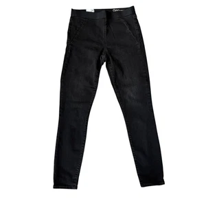 Gap Resolution Negro Pull-on Elástico Leggings Vaqueros Mujer Talla 28/6 Regular - Imagen 1 de 9