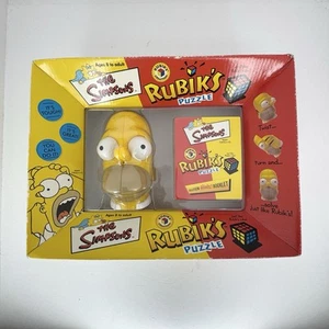 Vintage 2001 The Simpsons Rubik's Puzzle SEALED - Picture 1 of 18