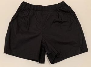 Uniqlo Damen Shorts M schwarz 100% Baumwolle Paperbag - Bild 1 von 3