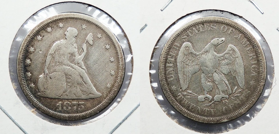1875-S Seated Liberty 20 Cents #US106649 - Image 1 of 1