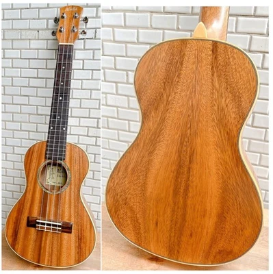 Alulu Solid Acacia Koa Tenor Ukulele  HU754 - Image 1 of 4