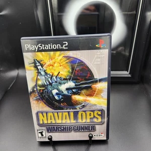 Naval Ops Warship Gunner / PlayStation 2 PS2 / CIB con tarjeta de registro / Limpio / Leer - Imagen 1 de 4