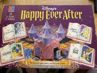Disney Princess Happy Ever After Board Game 1996 MB Games Complete Rare  - Image 1 of 2