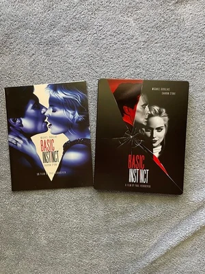 Basic Instinct UK 4K Ultra HD / Blu-ray Combo EMBOSSED STEELBOOK - RARE OOP!! - Image 1 of 4