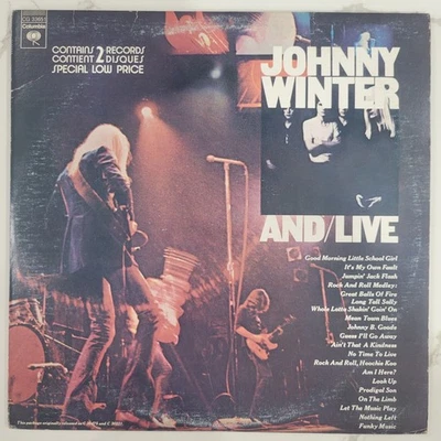 Johnny Winter - And / Live Double Vinyl LP - 1975 - Columbia CG 33651 - Image 1 of 4