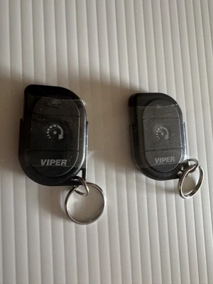 2 NEW Viper 7116V Replacement 1-Button, 1-Way Remote Key FOB, EZSDEI7116 - Image 1 of 2