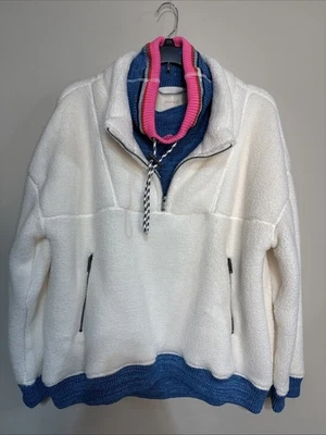 Free People FP Movement Over the Rainbow Sherpa Fleece 女式 XL 码 — 第 1/4 张图片