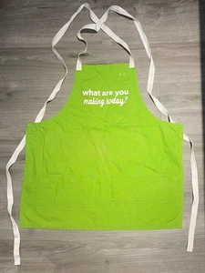 Authentic Joann Fabric Store Employee Apron Green 100% Cotton - Picture 1 of 15