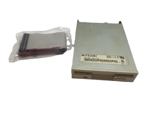 MITSUMI D359M3D 1.44Mb 3.5" White Internal Floppy DIsk Drive PC/286/286/486/586 - Afbeelding 1 van 4