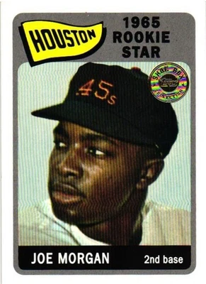 2003 TOPPS SHOEBOX COLLECTION JOE MORGAN #33 1965 RC REPRINT #16 HOUSTON - Image 1 of 2