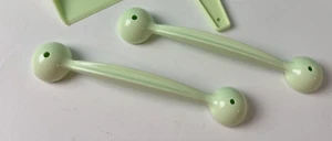 2 x Tupperware Melón Máquina de Bolas Cucharadas Bailarinas Gadgets Masa de Galletas Verde Nuevo - Imagen 1 de 2