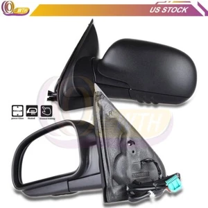 Power Heated Mirrors For 2002-2009 Trailblazer Envoy Black Left+Right Side - Bild 1 von 6