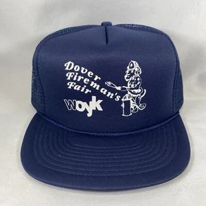 Dover Fireman’s Fair WOYK am 1350 Classic Country Radio Snapback Hat Cap York PA - Picture 1 of 5
