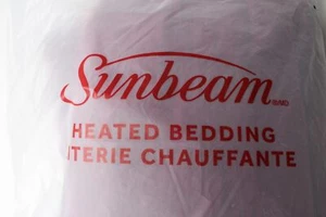 Sunbeam Unisex Royal Luxe Controller Heated Blanket CA4 Cabernet Size Twin - Picture 1 of 5