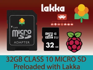 LAKKA für Raspberry Pi Preloaded Class 10 Micro SD - Bild 1 von 14