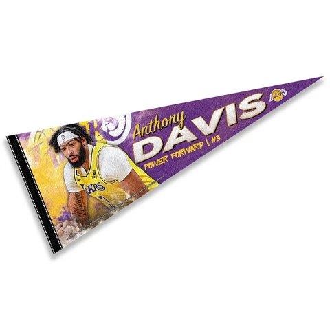 Los Angeles Lakers Davis Full Size Pennant Flag Banner Cover