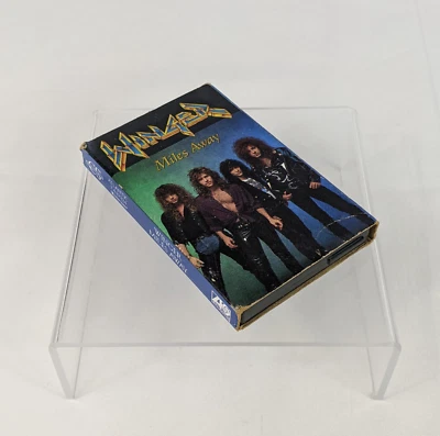 Winger Miles Away Cassette Tape 1990 Atlantic Records Rock Rainbow in the Rose - Image 1 of 4