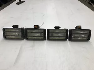 4 x Land Rover Defender Aftermarket Halogen Offroad Spot Lights 140mm x 70mm - Picture 1 of 8