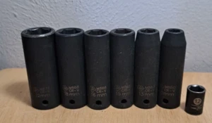 7 PT CR-C Series Sockets,10mm, 13mm, 15mm,16mm, 18mm, 22mm,12mm(w38212-bl) - Picture 1 of 10
