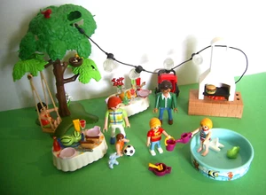 Playmobil City Life Gartenparty wie Set 9272 Einweihungsparty Urlaub (B) - Bild 1 von 6