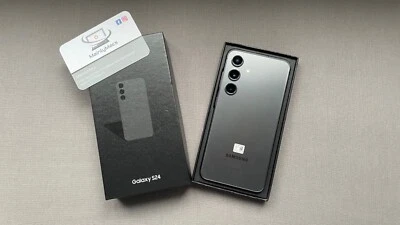 Samsung Galaxy S24 5G 256GB 8GB Onyx Black - SM-S921B/DS - Pristine - Unused - Image 1 of 4