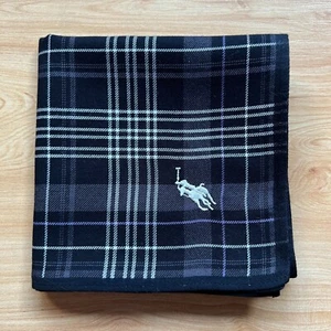 HANDKERCHIEF VINTAGE ART PLAIDS & CHECKS POCKET SQUARE MEN'S COTTON 19" A1024 - Picture 1 of 3