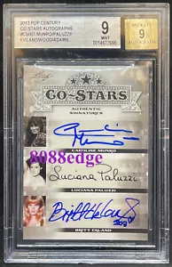 2013 POP CENTURY 5 AUTO: "BOND" MUNRO/PALUZZI/EKLAND/WOOD/ADAMS BGS 9 AUTOGRAPH - Bild 1 von 12