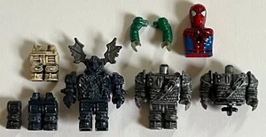 Mega Bloks Dragons Pyrates Marvel Hulk Spider-Man Figure Parts - Picture 1 of 1