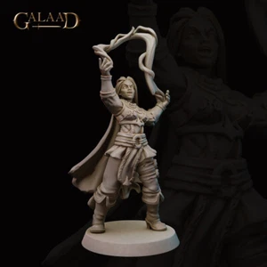 Human Wizard / Warlock - Galaad Miniatures - Dungeons and Dragons - Picture 1 of 2