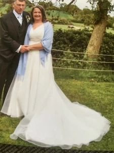 wedding dress size 16 18 used - Picture 1 of 4