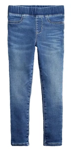 J CREW Crewcuts Pull-on, Ankle-Length Jean Leggings -Washed Denim-NWT Girls 10 - Picture 1 of 2