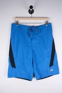 Nike SPORTSWEAR Men Swimming Shorts Trunks Swimwear Blue Lightweight size M - Picture 1 of 6